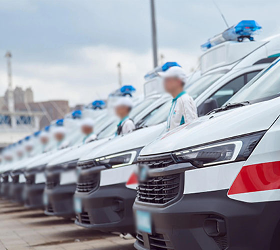 五河县服务车队展示